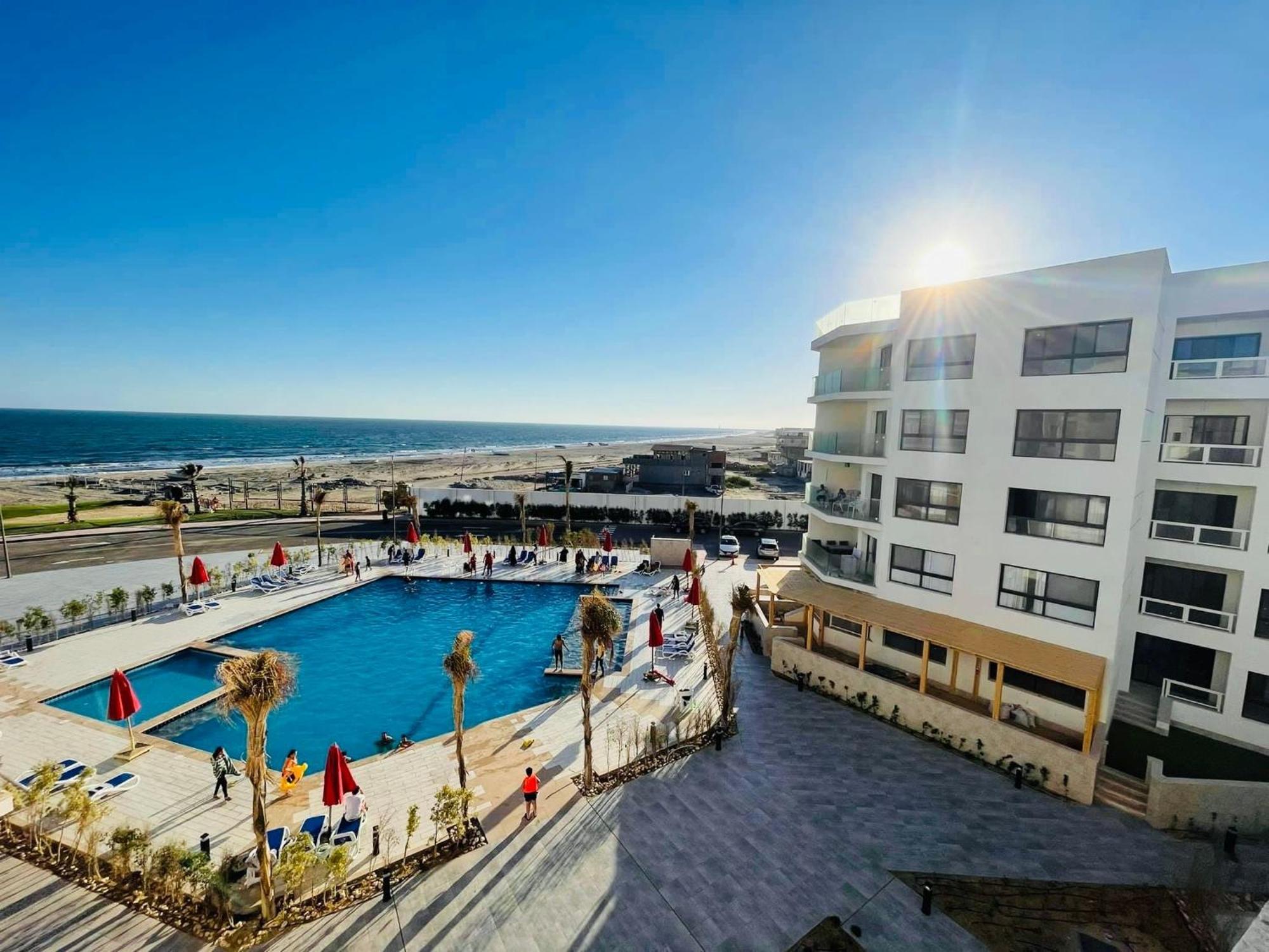 Porto Said Tourist Resort Luxury Hotel Apartment 'Ezbet Shalabi el-Rudi Exterior foto