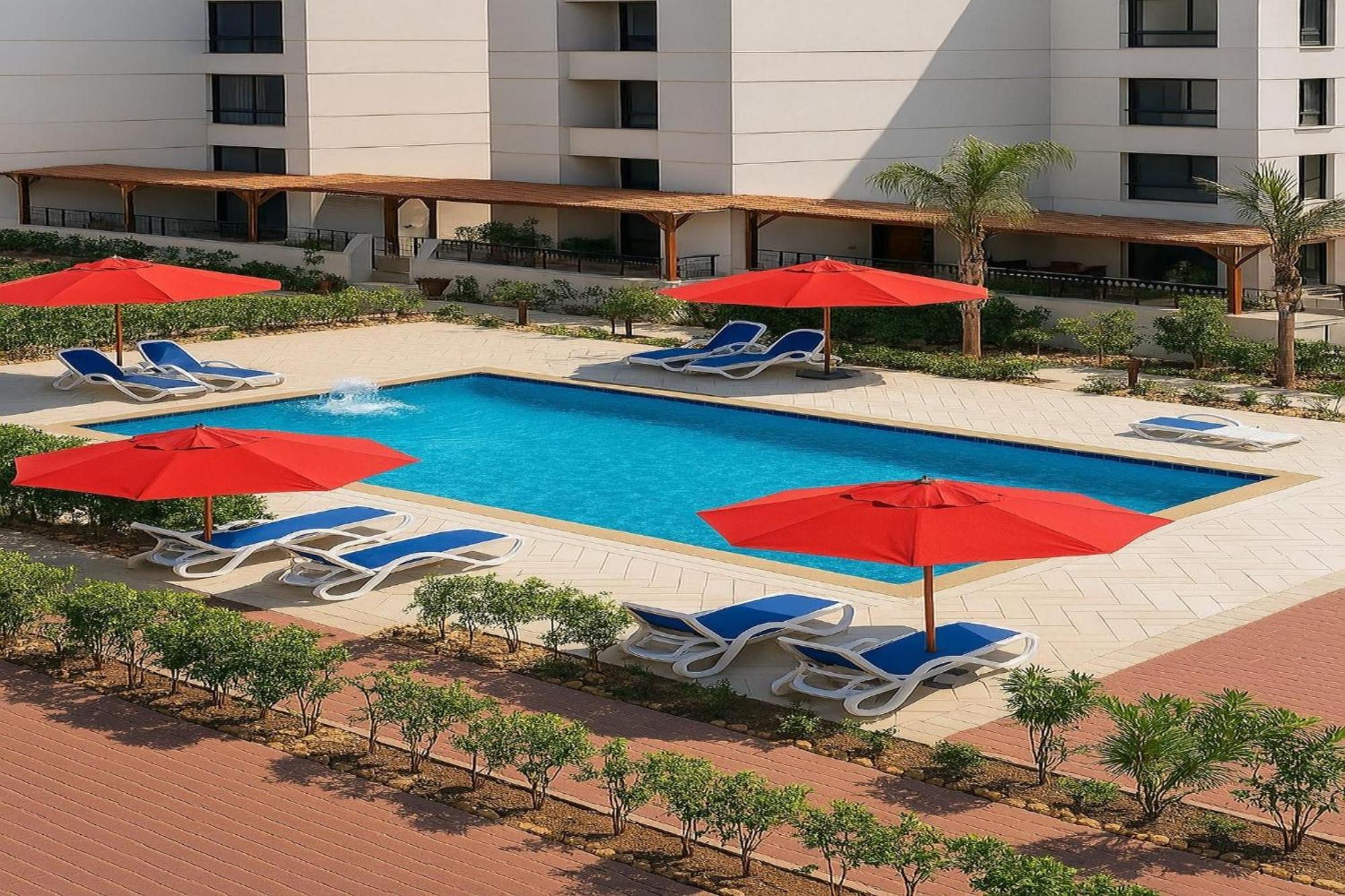 Porto Said Tourist Resort Luxury Hotel Apartment 'Ezbet Shalabi el-Rudi Exterior foto